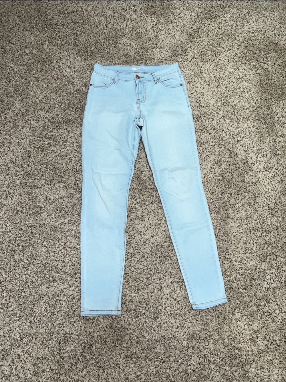 Old Navy Super Skinny Light Wash Stretch Jeans Women’s Size 0
